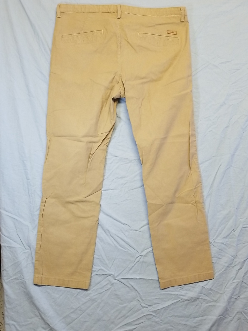Hugo Boss Tan Straight Leg Chino Casual Dress Pants - Picture 8 of 14